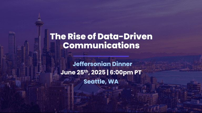 Seattle Jeffersonian Dinner Title Page